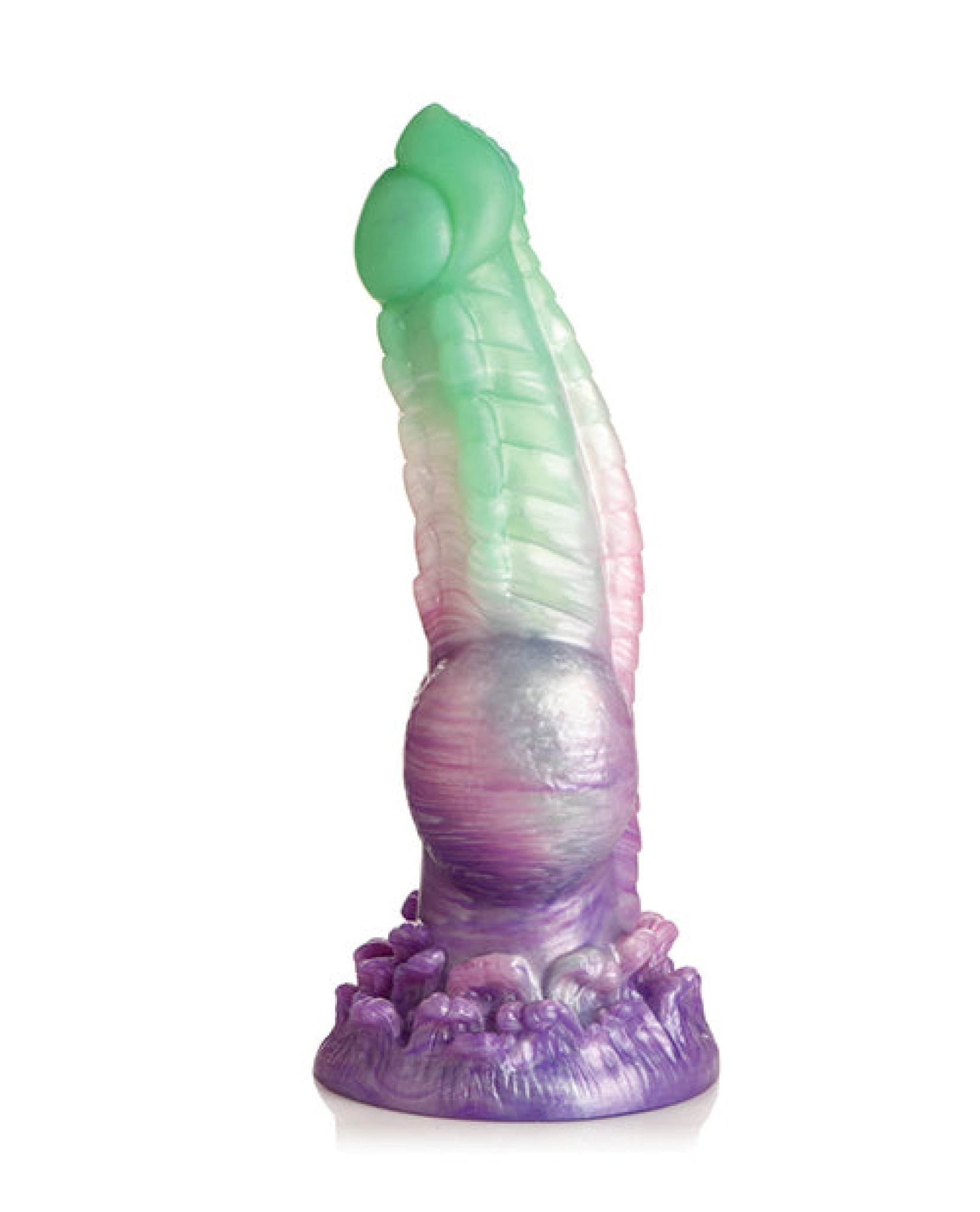 Creature Cocks Aqua Phoenix Silicone Dildo - Multi Color - SEX LOVE DOLLS