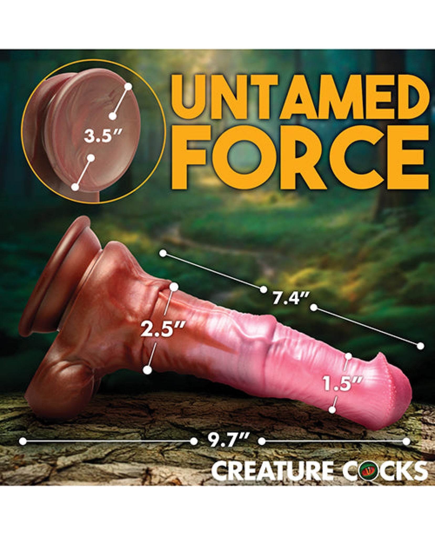 Creature Cocks Centaur Cock Silicone Dildo - SEX LOVE DOLLS