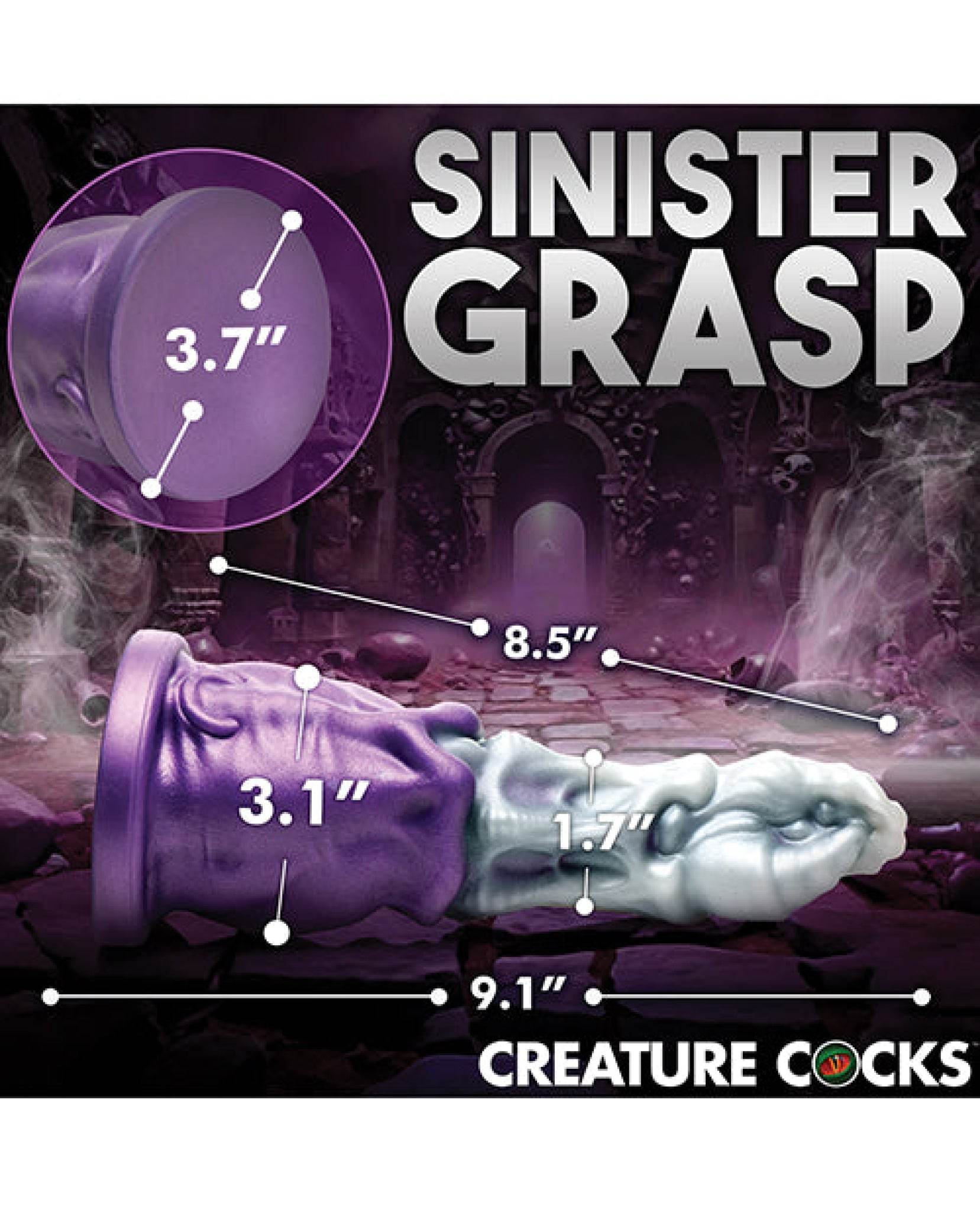 Creature Cocks Grim Reaper Silicone Dildo - SEX LOVE DOLLS
