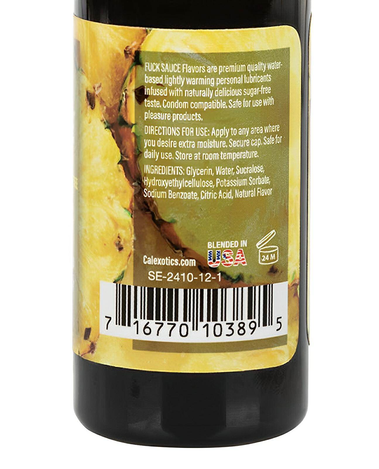 Fuck Sauce Water Based Personal Lubricant - 2 Oz Pineapple - SEX LOVE DOLLS