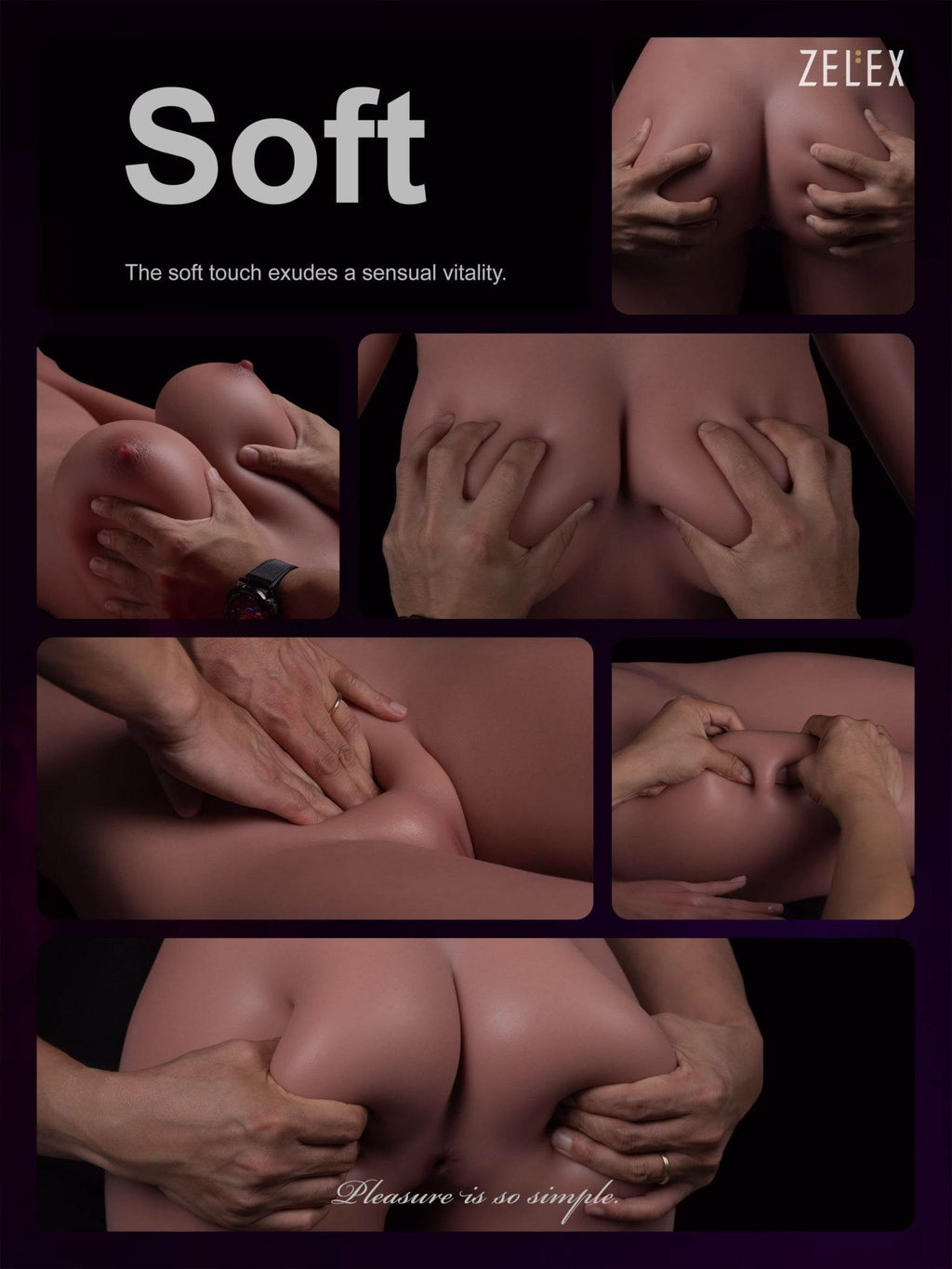 Jasmine Premium Silicone Head (Movable Jaw) + SLE Body Sex Doll - ZELEX® [USA STOCK] - SEX LOVE DOLLS