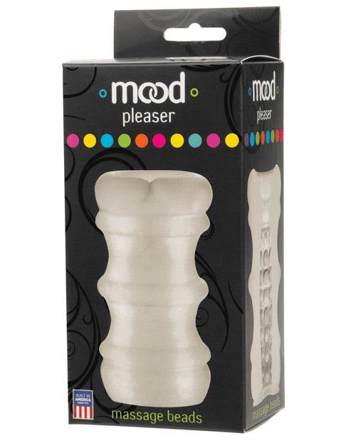 Mood Ultraskyn Massage Beads Stroker - Frost - SEX LOVE DOLLS