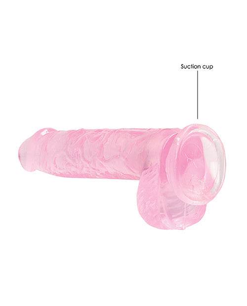 Shots Realrock Realistic Crystal Clear Dildo W/balls - SEX LOVE DOLLS