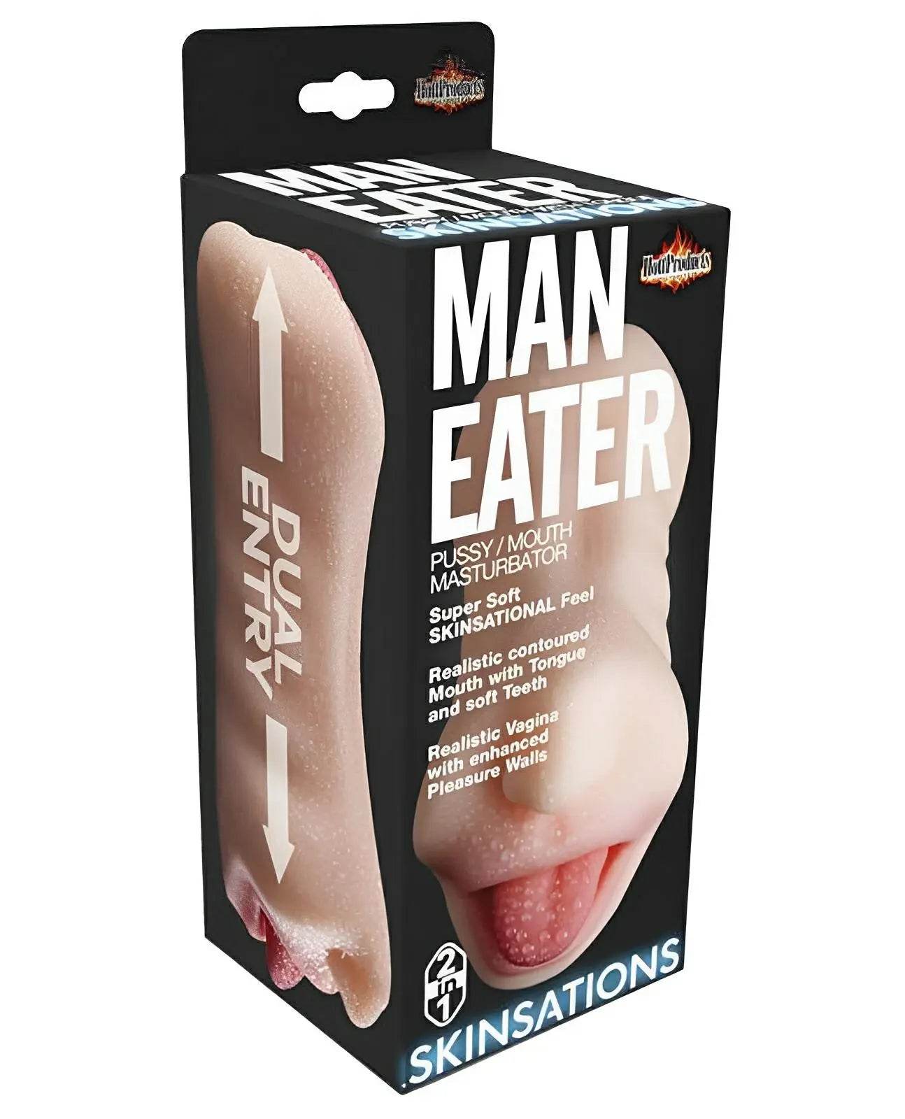 Skinsations Man Eater Pussy-mouth Masturbator - SEX LOVE DOLLS