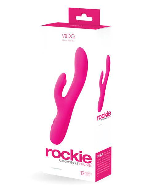 Vedo Rockie Rechargeable Dual Vibe - SEX LOVE DOLLS