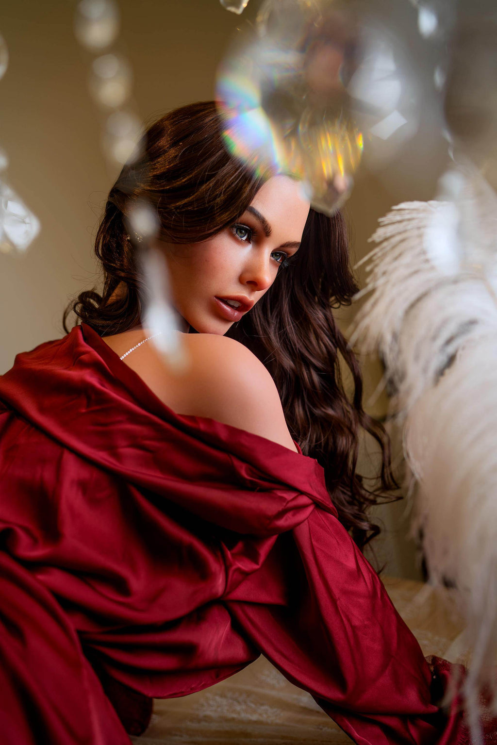 165cm/5ft4 D-cup Realistic Tan Skinny Milf Sex Doll SLE 1.0-ZXE200_1[EU STOCK] - SEX LOVE DOLLS